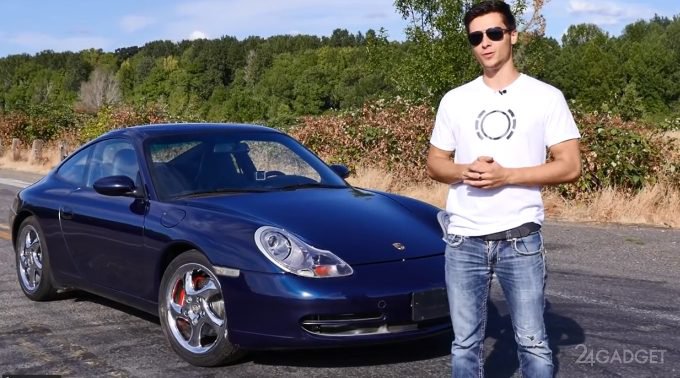 iPhone 4S и iPhone 5S в роли тормозных колодок на Porsche (видео)