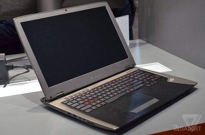 Asus показала игровой ноутбук с жидкостным охлаждением (14 фото)