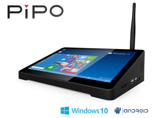 Pipo X9 - миниатюрный моноблок с Windows 10 и Android (4 фото)