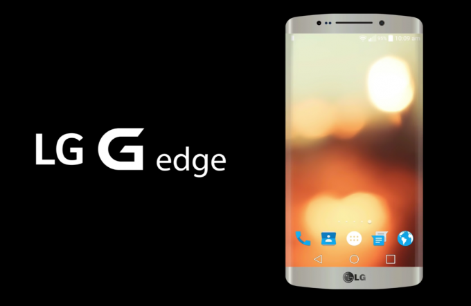 Дизайнерский концепт смартфона LG G Edge (5 фото + видео)