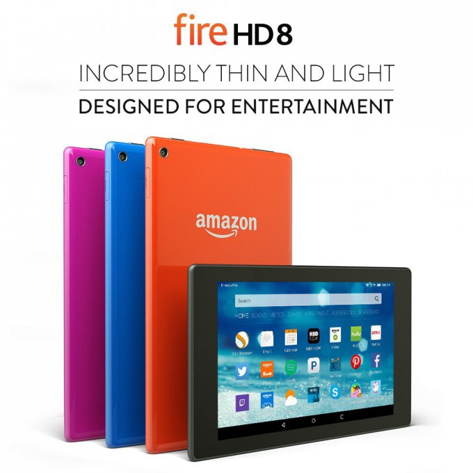 Amazon Fire, Fire Kids Edition, Fire HD 8 и 10 - новые планшеты Amazon (10 фото)