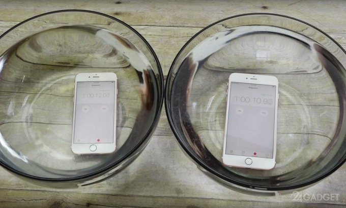 iPhone 6S и iPhone 6S Plus прошли испытание водой (2 видео)