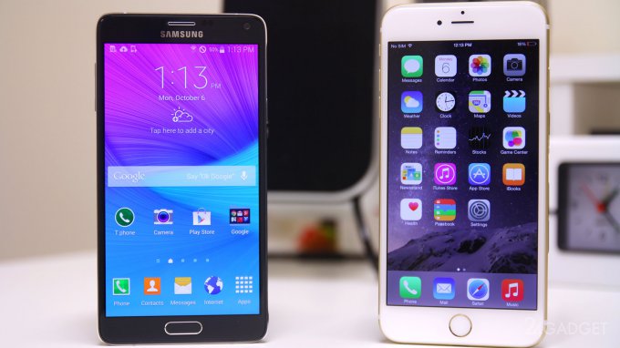 iPhone 6s Plus и Galaxy Note 5 протестировали на скорость работы (видео)
