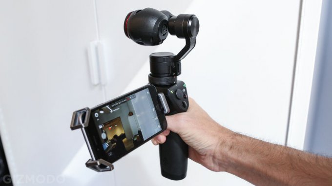 DJI Osmo — компактная 4К-камера с ручным стабилизатором (8 фото + видео)