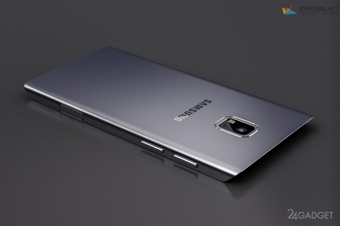 Дизайнерский концепт смартфона Samsung Galaxy S7 edge (6 фото)