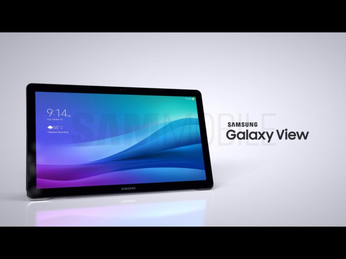 Первые изображения 18.4-дюймового планшета Galaxy View (12 фото)