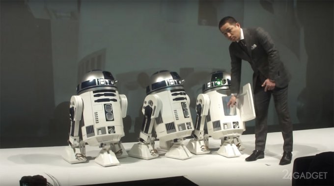 Холодильник в стиле полноразмерного дроида R2-D2 (11 фото + 2 видео)