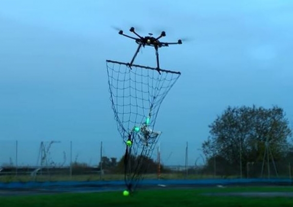 Дроны-перехватчики будут вылавливать летающих нарушителей (3 фото + видео)