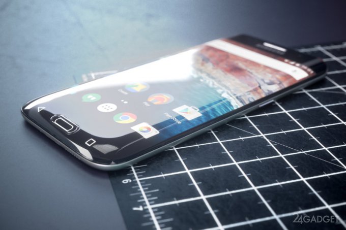 Samsung Galaxy S7 edge изогнули с трех сторон (19 фото + видео)