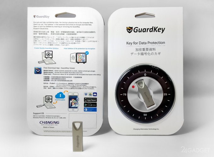 GuardKey шифрует и прячет данные на любом устройстве (5 фото)