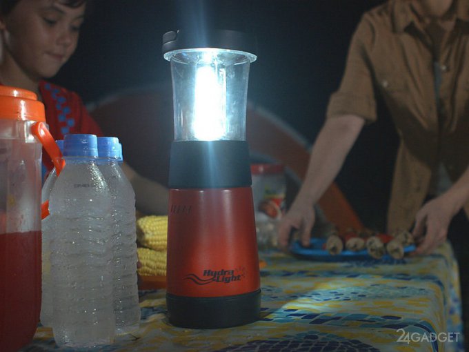 Почти вечный фонарь с питанием от соленой воды (6 фото)