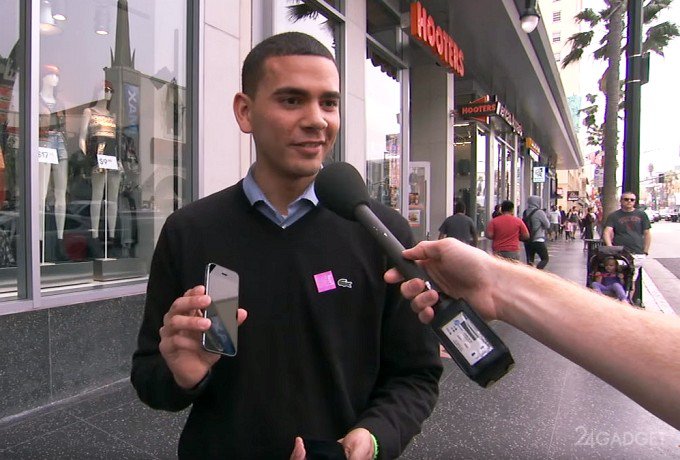 Телеведущий выдал iPhone 5 за новый iPhone SE и выслушал мнения американцев (видео)