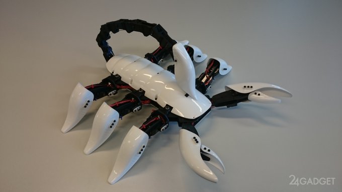 Опасный робот-скорпион (19 фото + видео)
