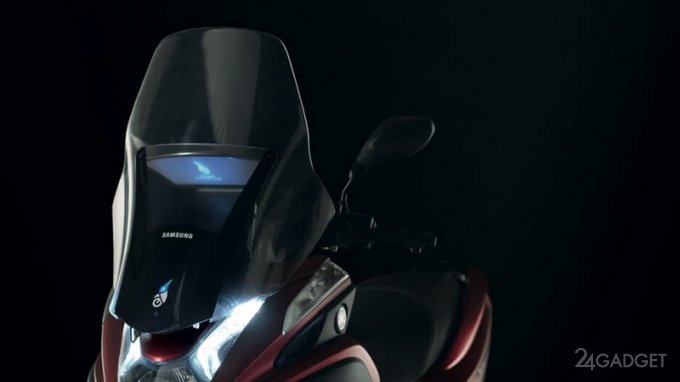 Проекционный дисплей для мотоцикла (3 фото + видео)