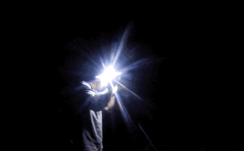 180-градусный нательный LED-фонарик (9 фото + видео)