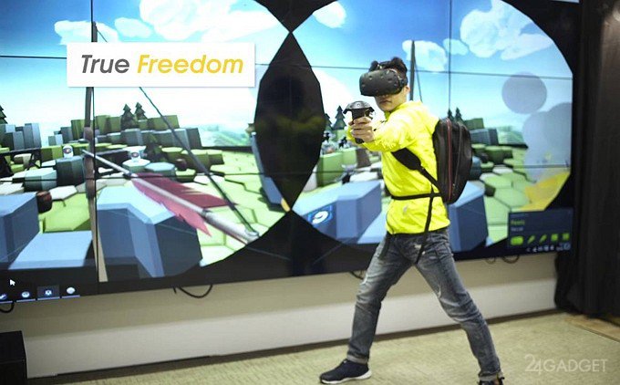 Рюкзак для мобильной виртуальной реальности (3 фото + видео)