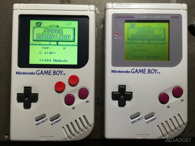 Модифицированный Game Boy запускает любые ретро-игры (8 фото + видео)