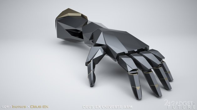 Open Bionics разрабатывает протезы в стиле Deus Ex (3 фото + 2 видео)