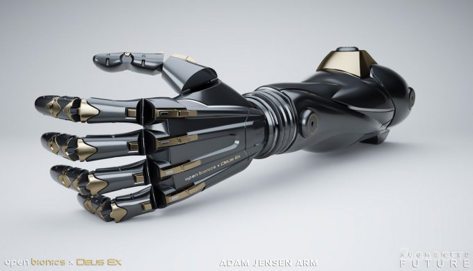 Open Bionics разрабатывает протезы в стиле Deus Ex (3 фото + 2 видео)