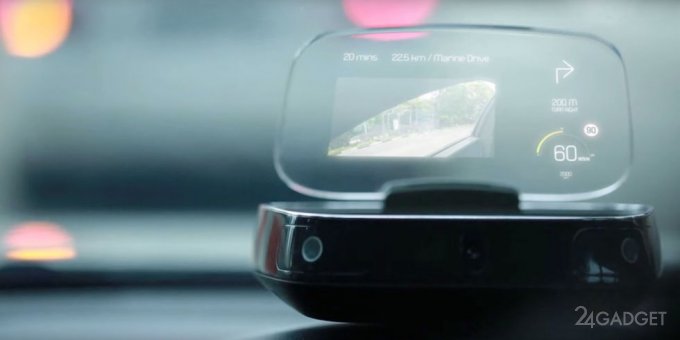 Автомобильный навигатор с Bluetooth и контролем слепых зон (9 фото + видео)