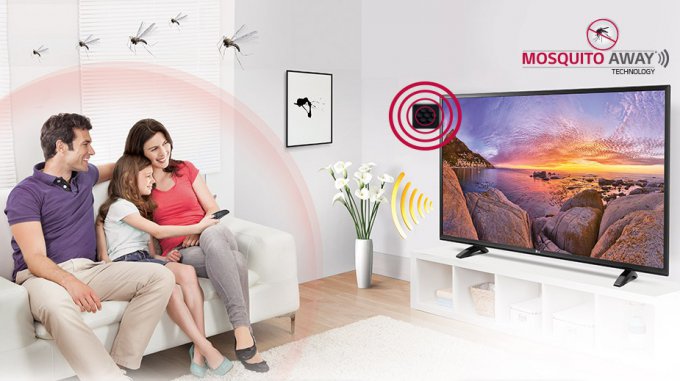 LG выпустила противомоскитные телевизоры (3 фото)