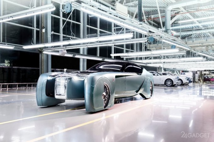 Роскошный автомобиль будущего от Rolls-Royce (17 фото + 3 видео)