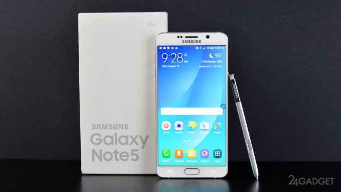 Samsung Galaxy Note 5 признали самым популярным смартфоном (2 фото)