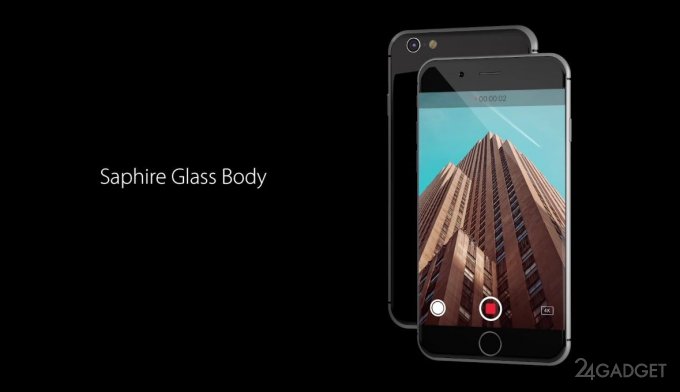 iPhone 8 с безрамочным OLED-дисплеем и 4К-камерой (4 фото + видео)