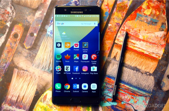 Samsung Galaxy Note 7 подвергся серии испытаний (3 видео)