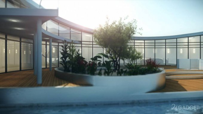 Концепт плавучих домов станет реальностью в Дубае (9 фото+видео)