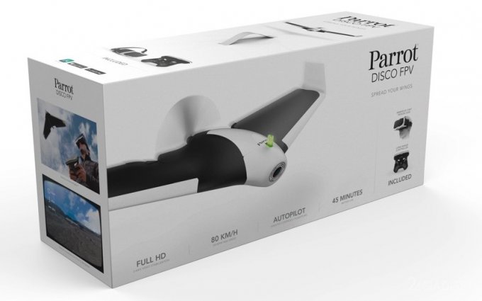 Крылатый потребительский дрон Parrot Disco (24 фото + видео)