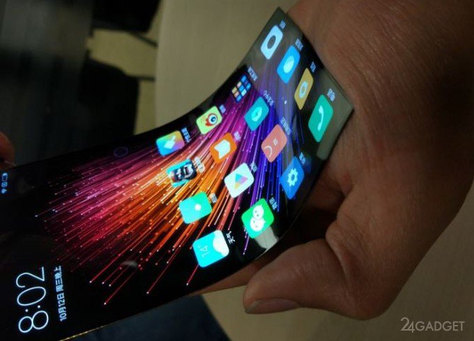 Xiaomi разрабатывает собственное гибкое устройство (2 фото + видео)