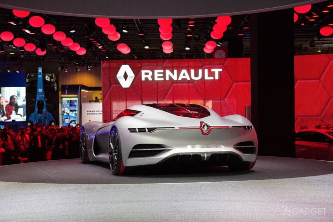 Trezor — электрокар Renault с вызывающим дизайном (36 фото + видео)