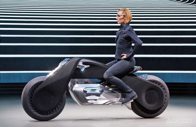 Прототип мотоцикла будущего от BMW (25 фото + 2 видео)