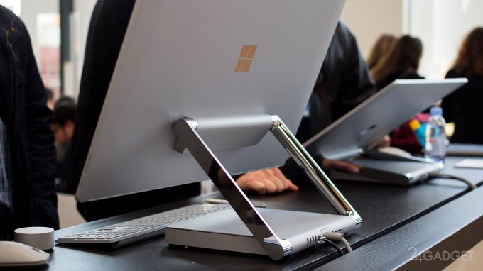 Surface Studio — первый моноблочный ПК Microsoft (27 фото + 2 видео)