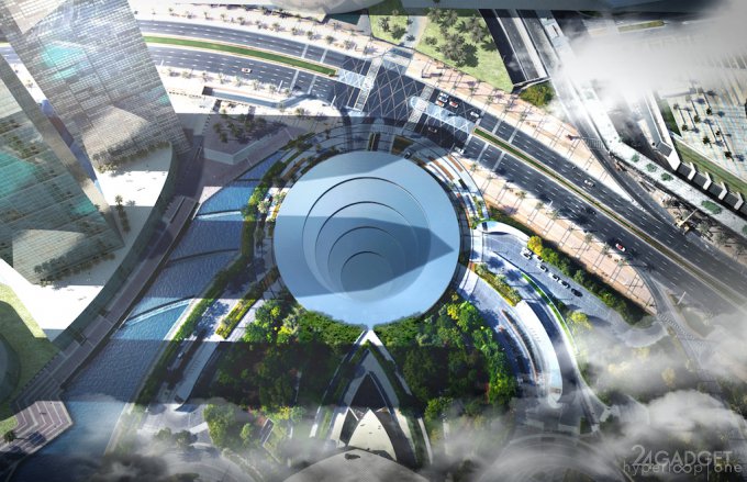 Концепт скоростной транспортной системы Hyperloop One в ОАЭ (11 фото + видео)