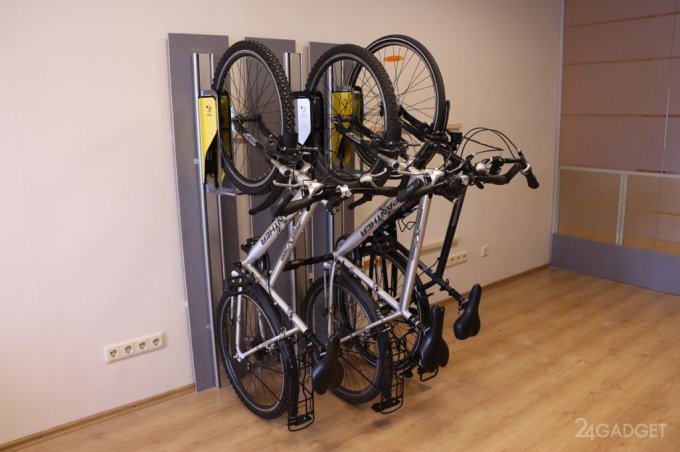 Parkis - новая система паркинга и хранения велосипедов (7 фото + видео)