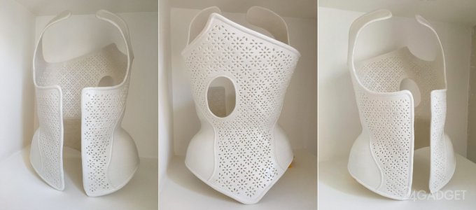 A physiotherapist from Italy creates orthopedic corsets on a 3D printer (7 photos + 2 videos)