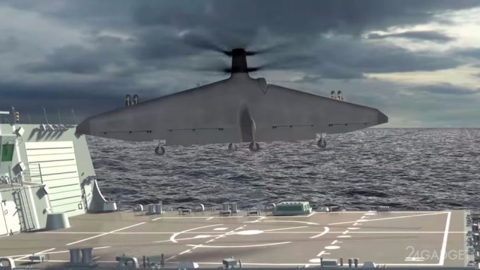 DARPA тестирует нового дрона-разведчика для военного флота (видео)