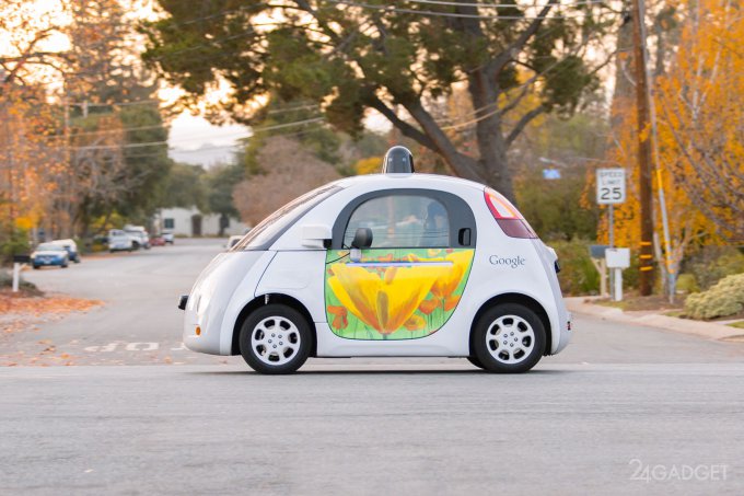 Google отказывается от выпуска собственных самоуправляемых машин (9 фото)