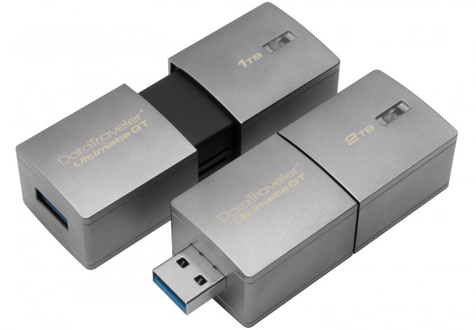 Kingston представила "самые вместительные в мире" USB-флешки