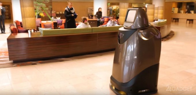 Робот Hospi (R) устраивается на работу в аэропорт и отель (6 фото +видео)
