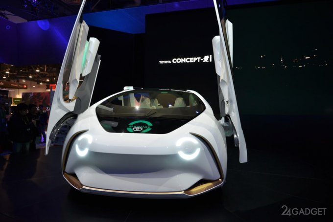 Toyota Concept-i — автомобиль с искусственным интеллектом (28 фото + видео)