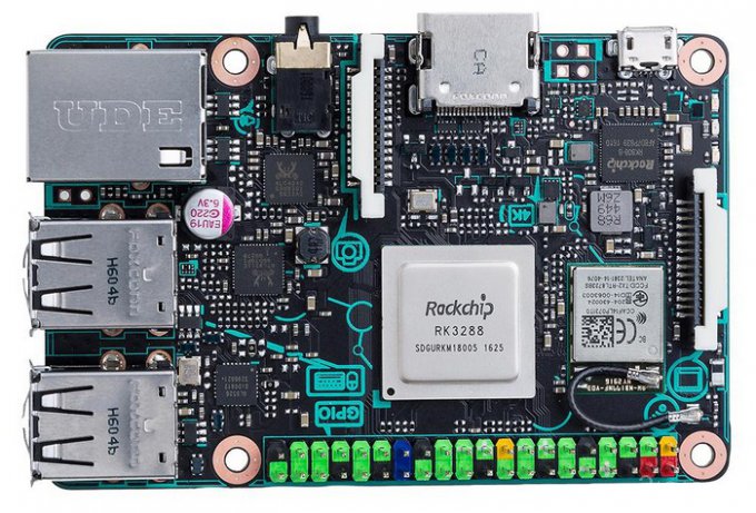 ASUS Tinker Board — мощный аналог одноплатного Raspberry Pi (8 фото)