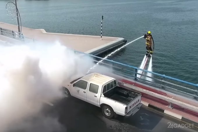 Пожарных Дубая укомплектуют флайбордами (2 фото + видео)