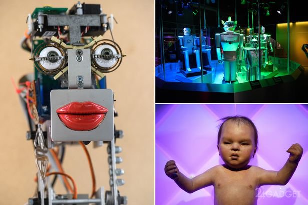 An exhibition Robots is opened in the London Museum of Science (39 photos + 2 videos)