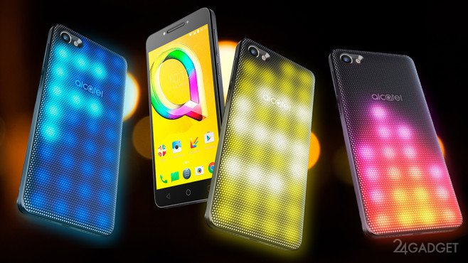 Смартфон Alcatel A5 LED с цветомузыкой и другие новинки Alcatel (15 фото + видео)