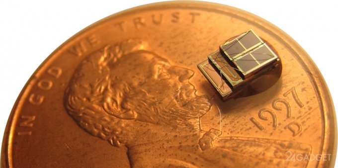 Micromote - самый маленький в мире компьютер размером в 1 кубический мм (3 фото)
