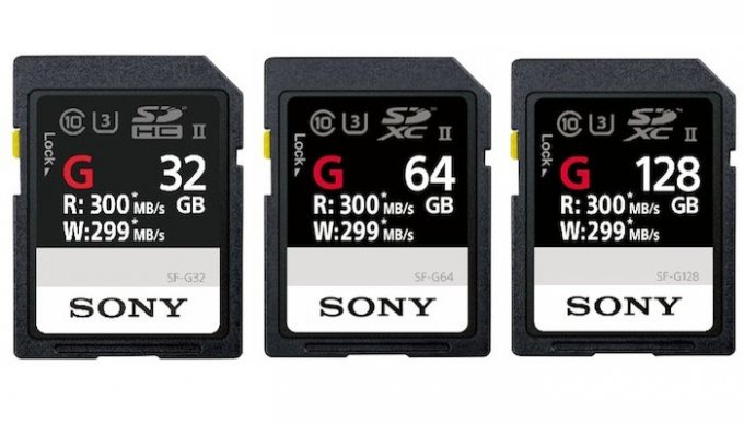 Sony выпустила самую быструю SD-карту в мире
