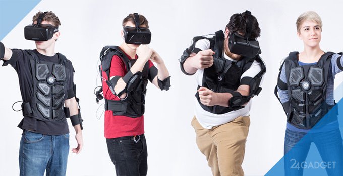 VR-жилет позволит ощутить виртуальную реальность (8 фото + видео)